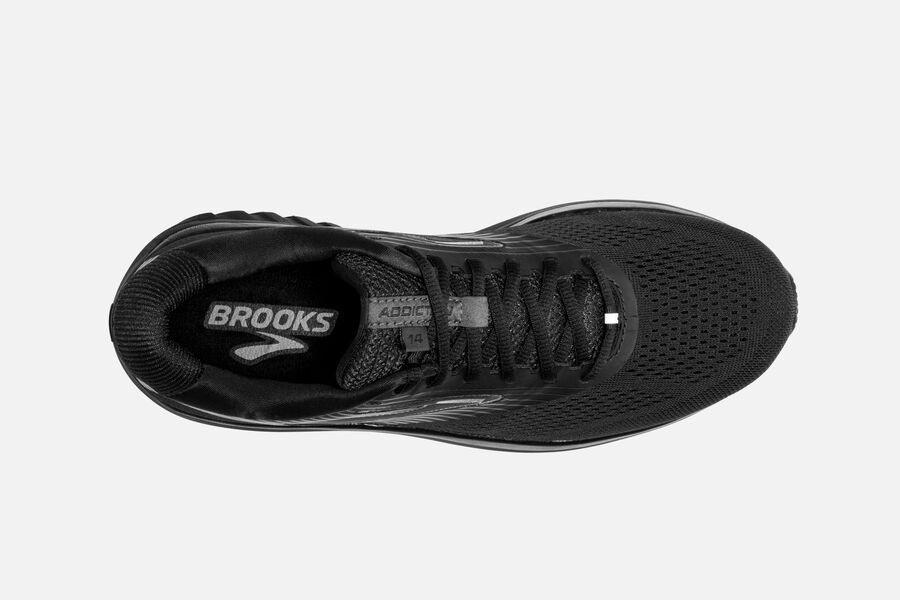 Brooks Addiction 14 Road Löparskor Herr - Svarta/Grå - 7690-JMTWF